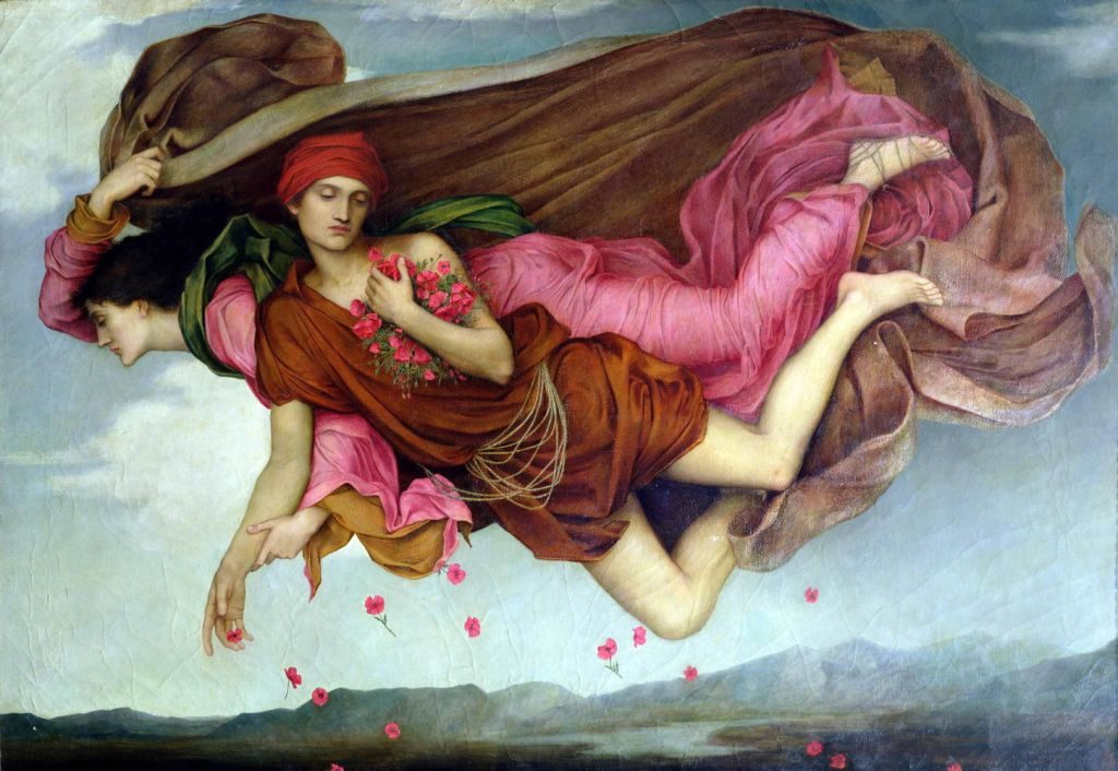 Evelyn De Morgan (1855–1919), Night and Sleep (1878)